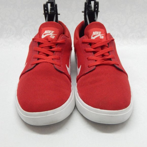Nike Portmore Ultralight Red Skateboarding Shoe Me main image 7